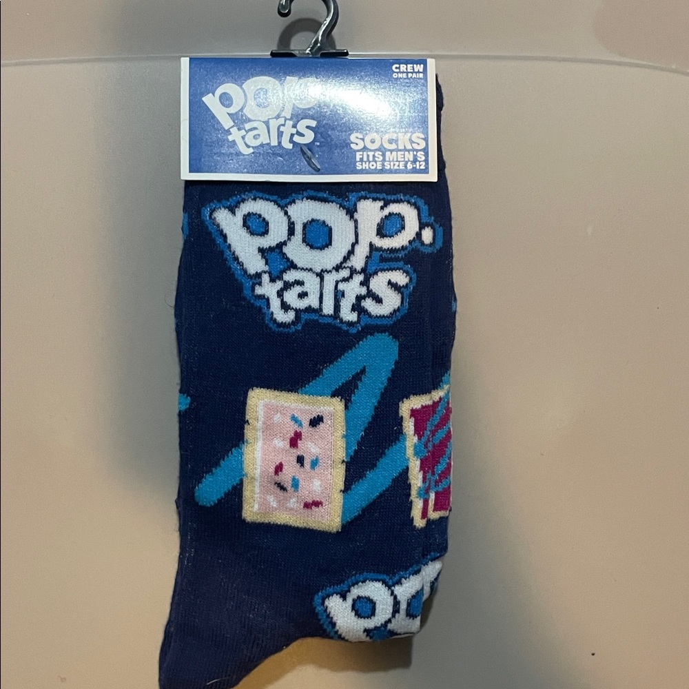 Men's Blue poptart crew  Socks ⭐️2 for $11 ⭐️